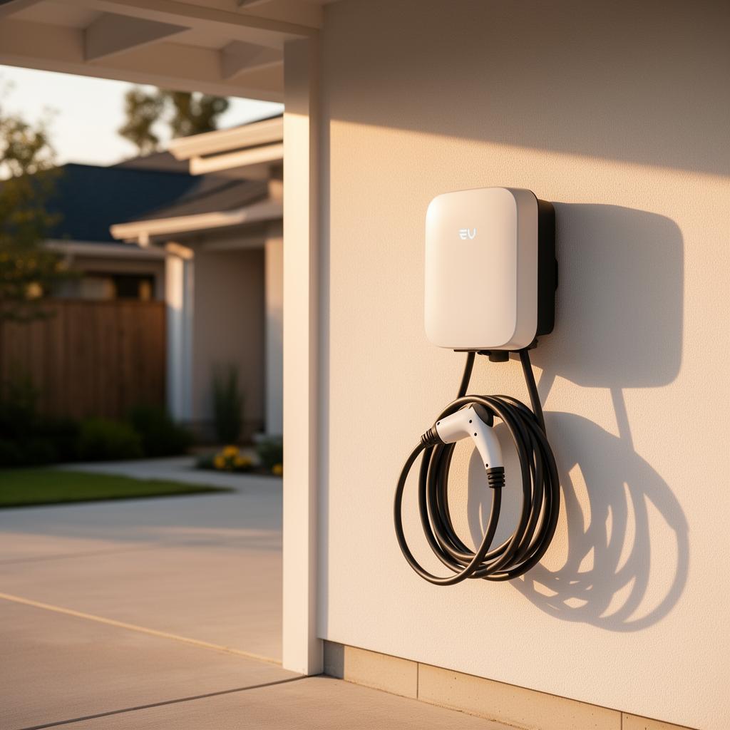 Wallbox-Installation im Carport – Nürnberg